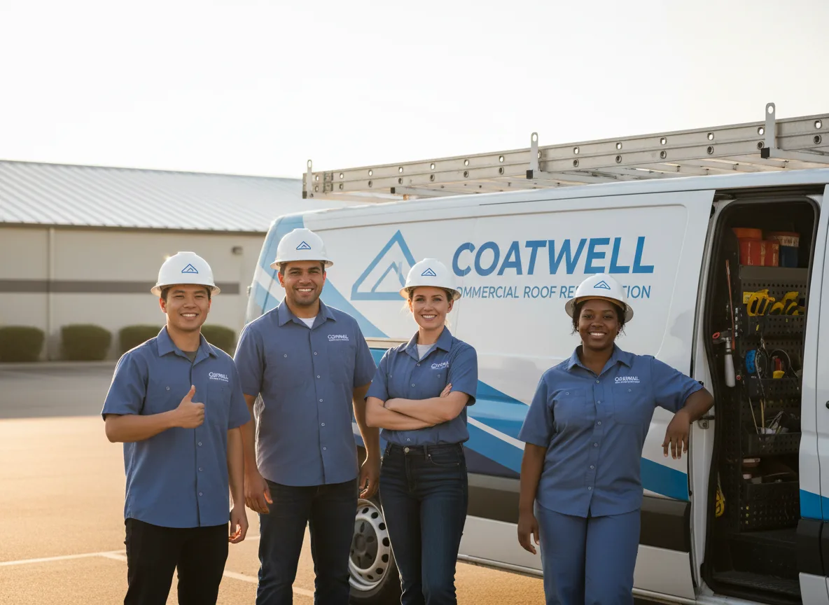 Commercial roof coating company in Travelers Rest, SC